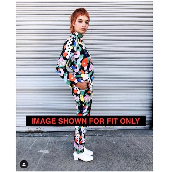 *RARE* like new Nooworks Devo Suit (long sleeve jumpsuit) in Candy, S - Picture 10 of 10